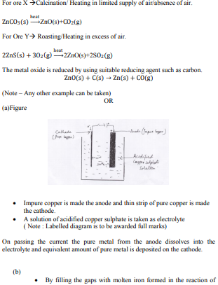 ncert solution 10th science 31-5-1 question 25